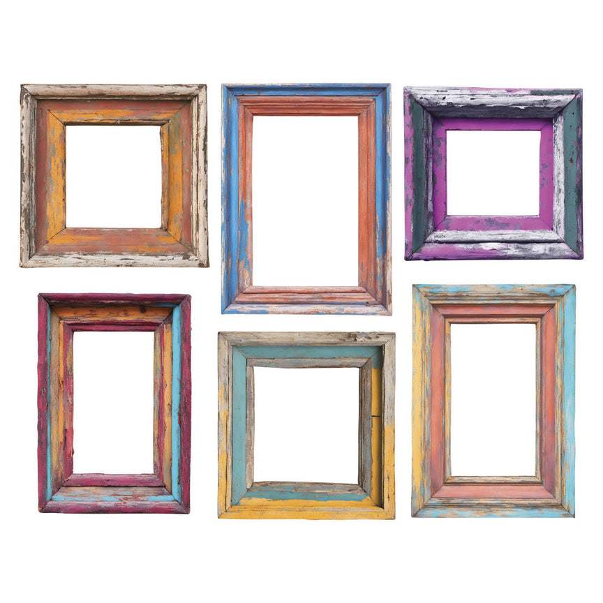 Висічки Beautifully Imperfect Картонні Рамки 6 шт Spellbinders